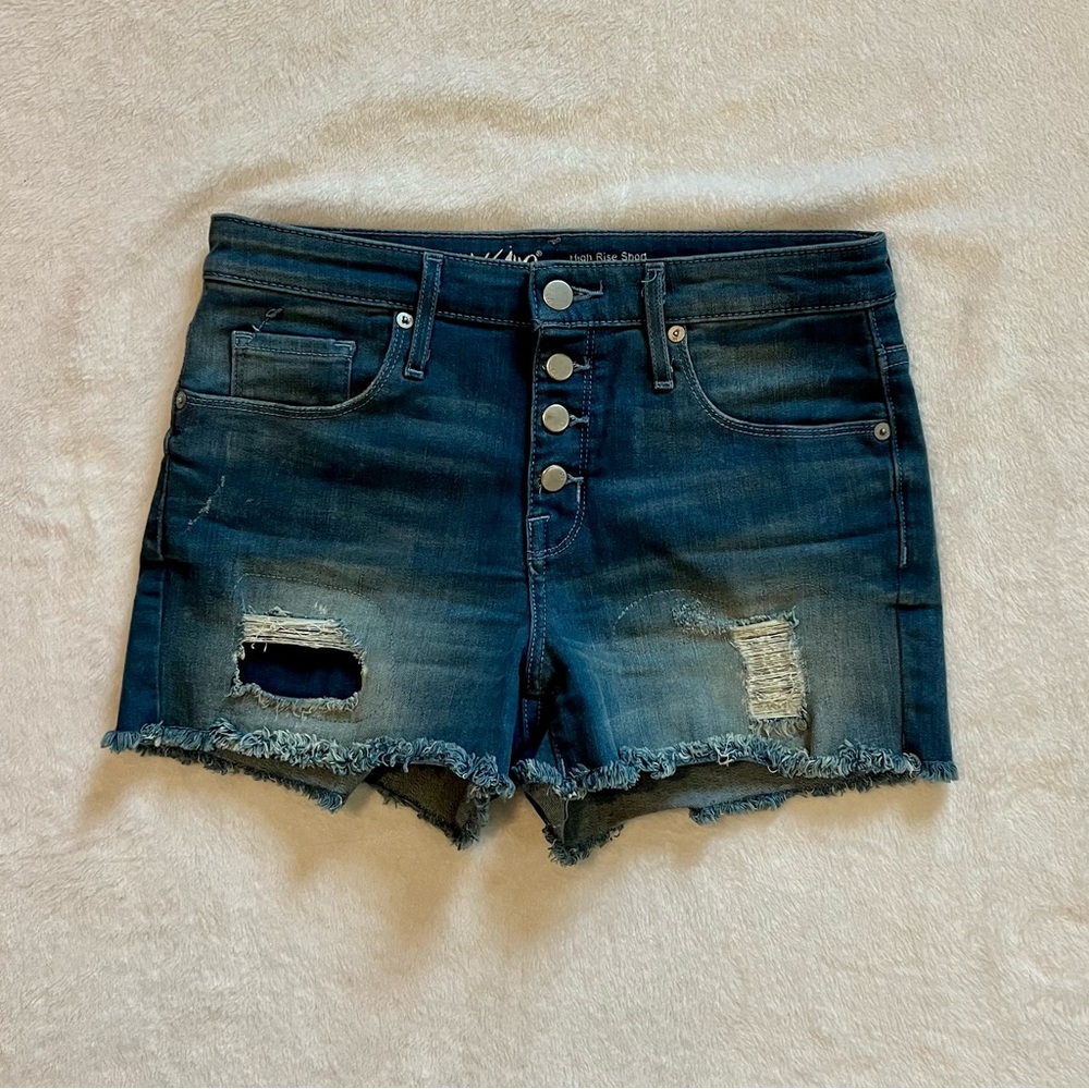 Mossimo high rise denim shorts